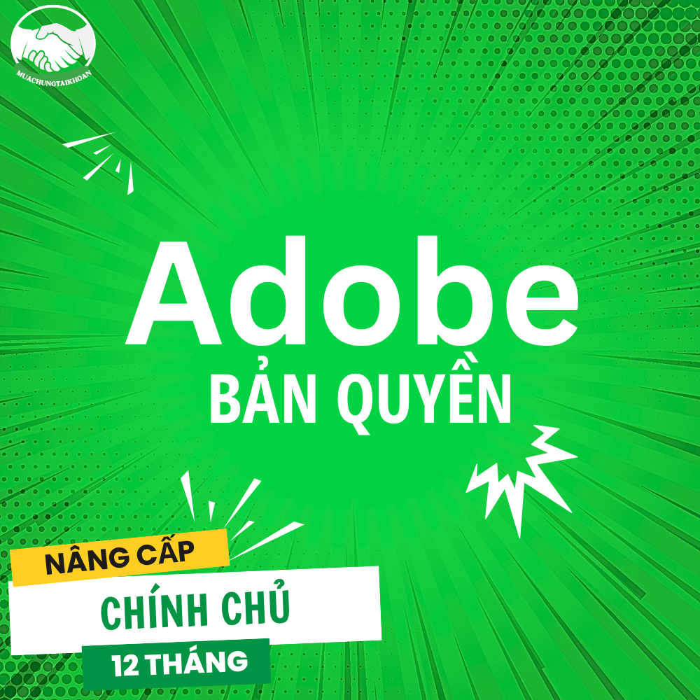 Mua Adobe bản quyền
