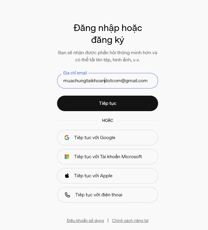 Cách tạo tài khoản ChatGPT miễn phí tại Việt Nam chính chủ, đầy đủ nhất 1 hướng dẫn Cách tạo tài khoản ChatGPT miễn phí chi tiết