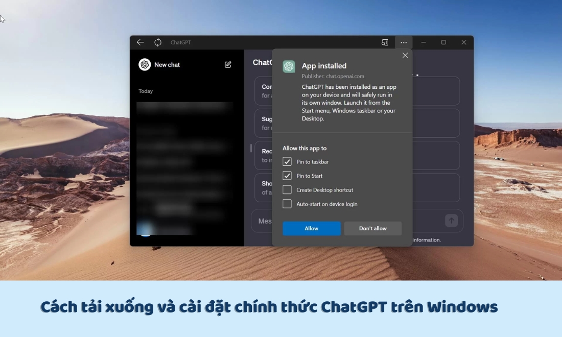 Cách tải xuống và cài đặt chính thức