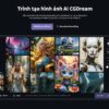 Mua tài khoản CGDream AI Thiết kế hình ảnh 3D