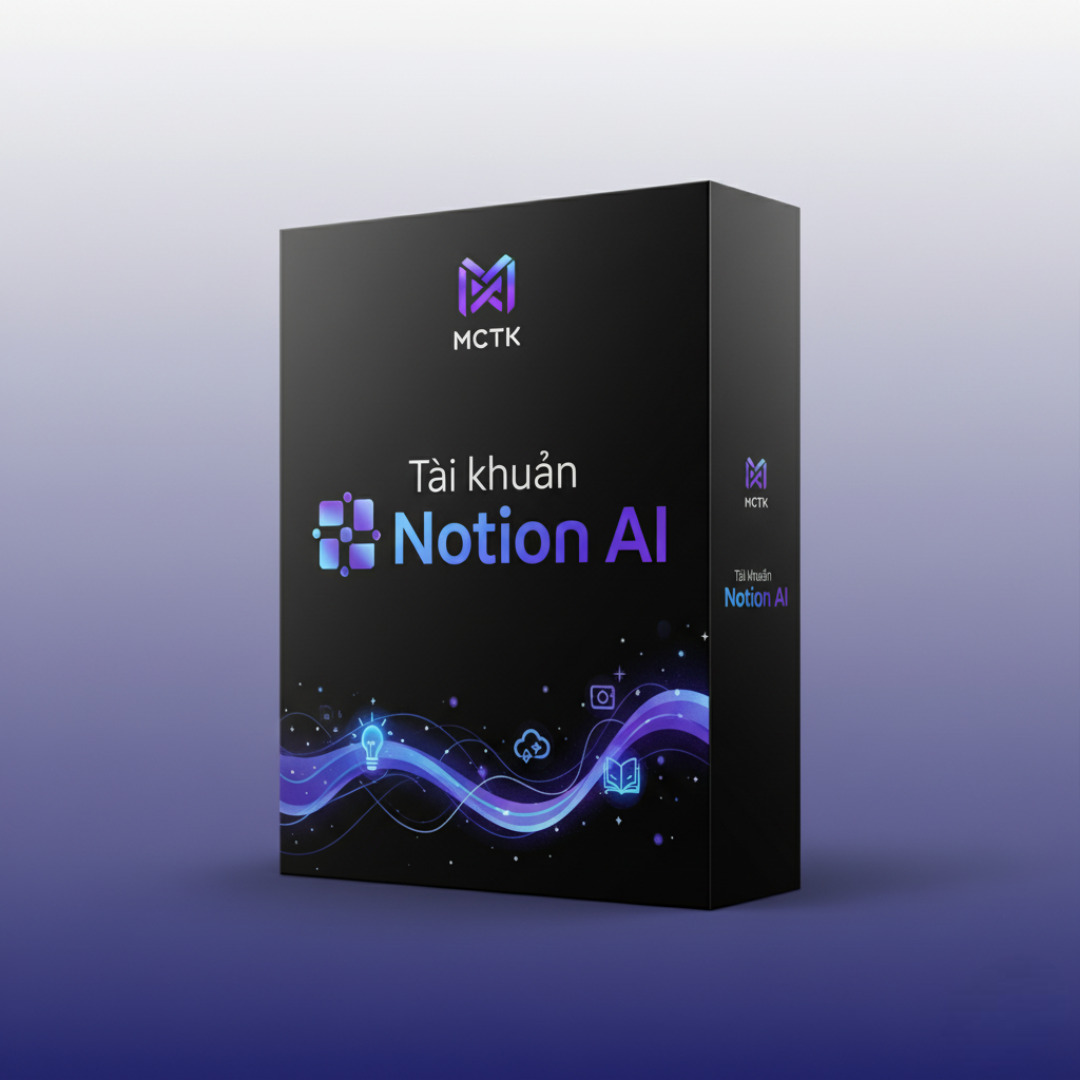 Tài khoản Notion 1 Notion Pro - Tài khoản vĩnh viễn giá rẻ