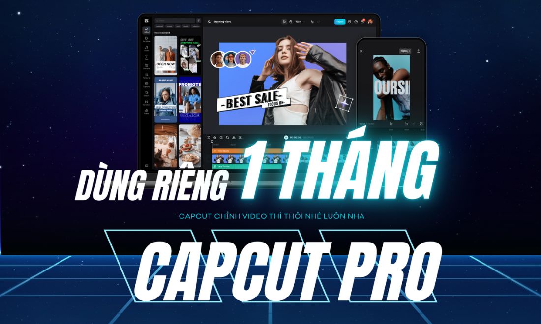 Mua tài khoản Capcut 1 tháng 2 Canva Pro chứa lượng khổng lồ về hiệu ứng và bộ lọc độc quyền