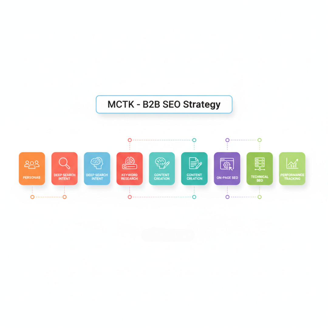 Các bước lập chiến lược SEO hiệu quả - MCTK