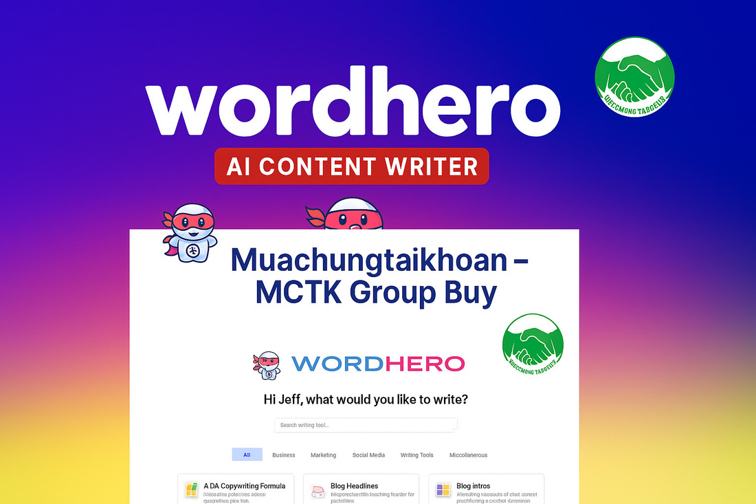 Mua Chung WordHero 3 Mua Chung WordHero Group Buy Tool giá rẻ cheap 2026