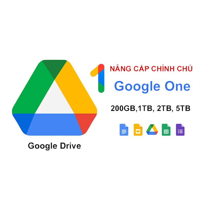 Nâng cấp tài khoản One Google Driver