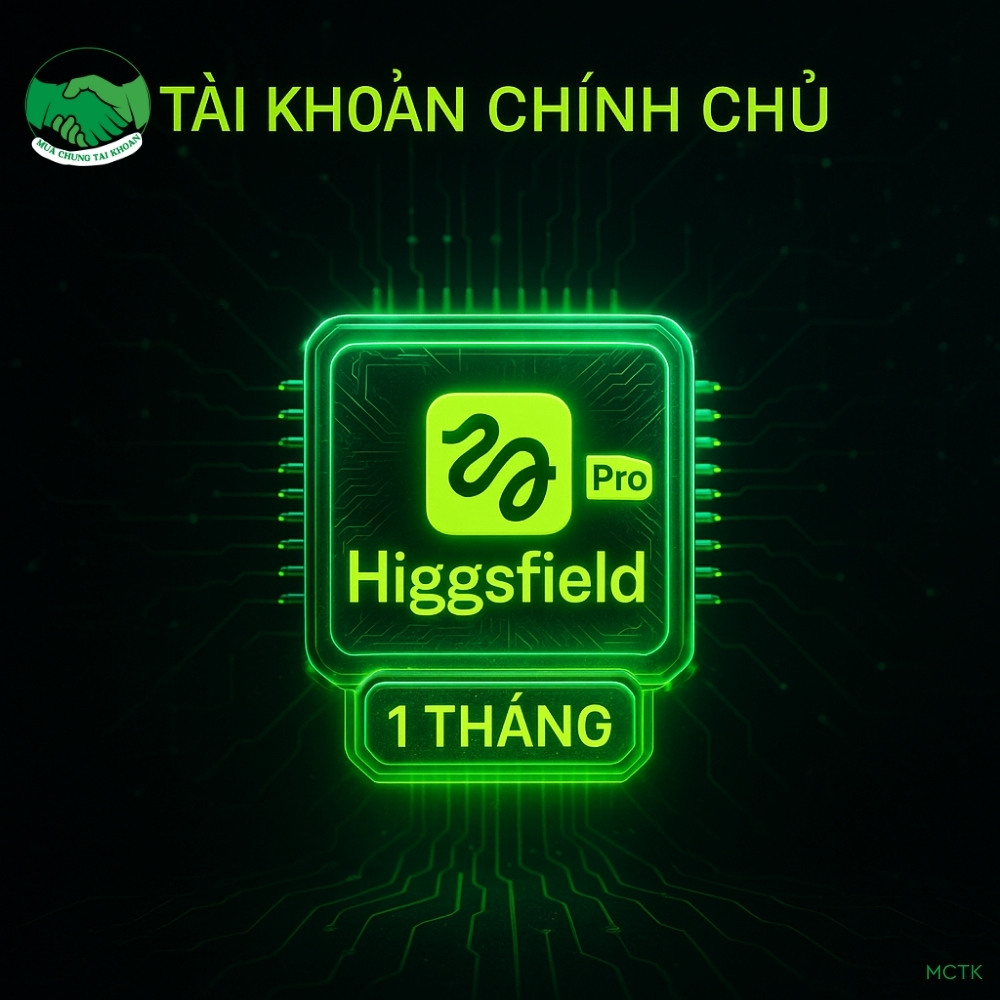 Tài Khoản Higgsfield AI