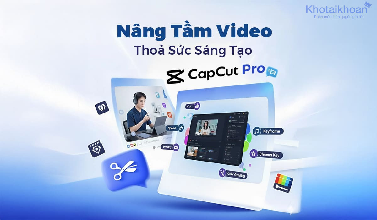 Tai khoan Capcut Pro
