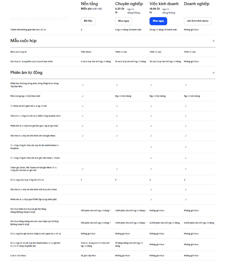 Otter AI 13 Workspace Size