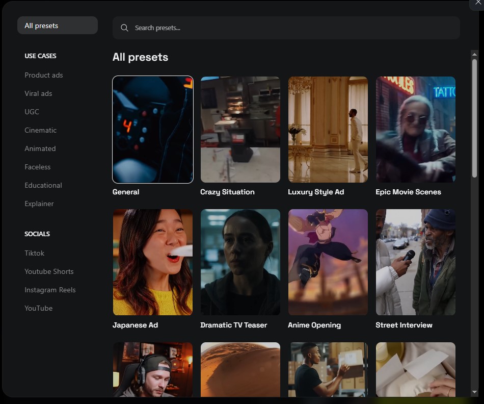 đa dạng mẫu để bạn sử dụng trên nhiều nèn tảng khác nhau