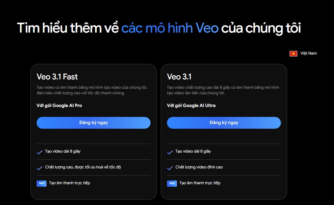 veo 3 da nang level cao