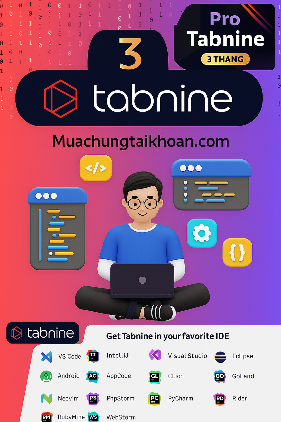 Nâng Tabnine Pro Giá rẻ, Chính chủ bản quyền 1 Nâng Tabnine Pro Giá rẻ, Chính chủ bản quyền