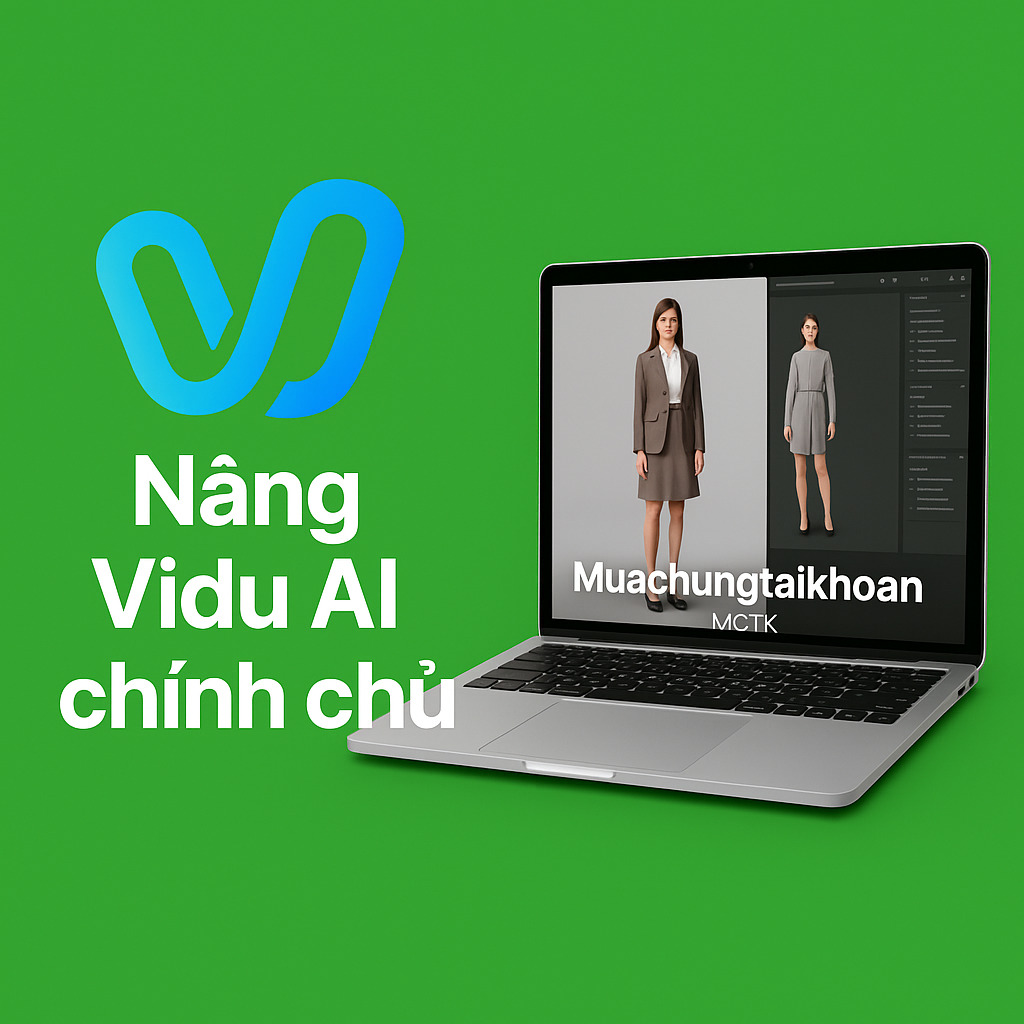 Nâng cấp tài khoản Vidu AI 1 Nâng cấp tài khoản Vidu AI