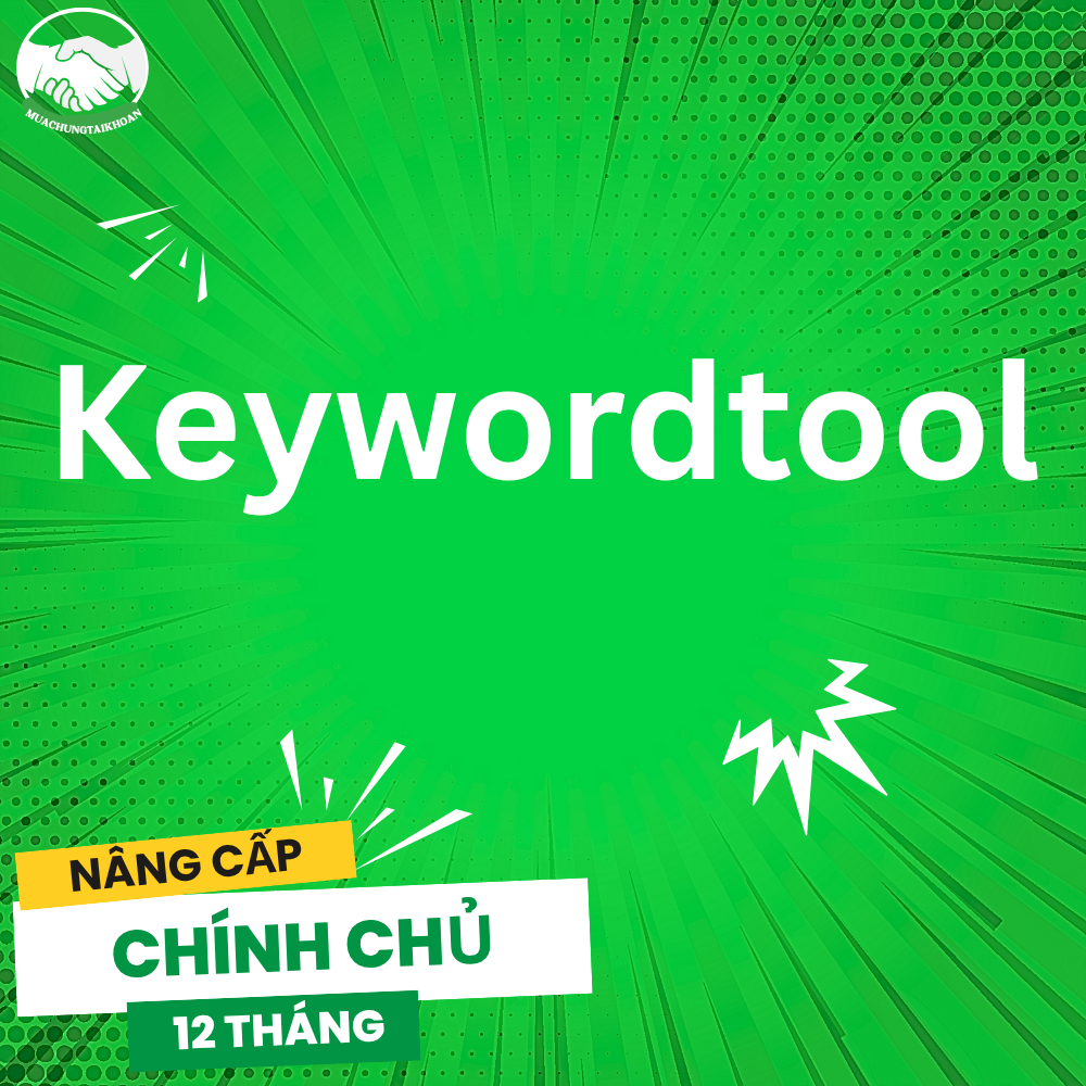 Mua Tài khoản KeywordTool Dùng chung giá rẻ - bản quyền có bảo hành